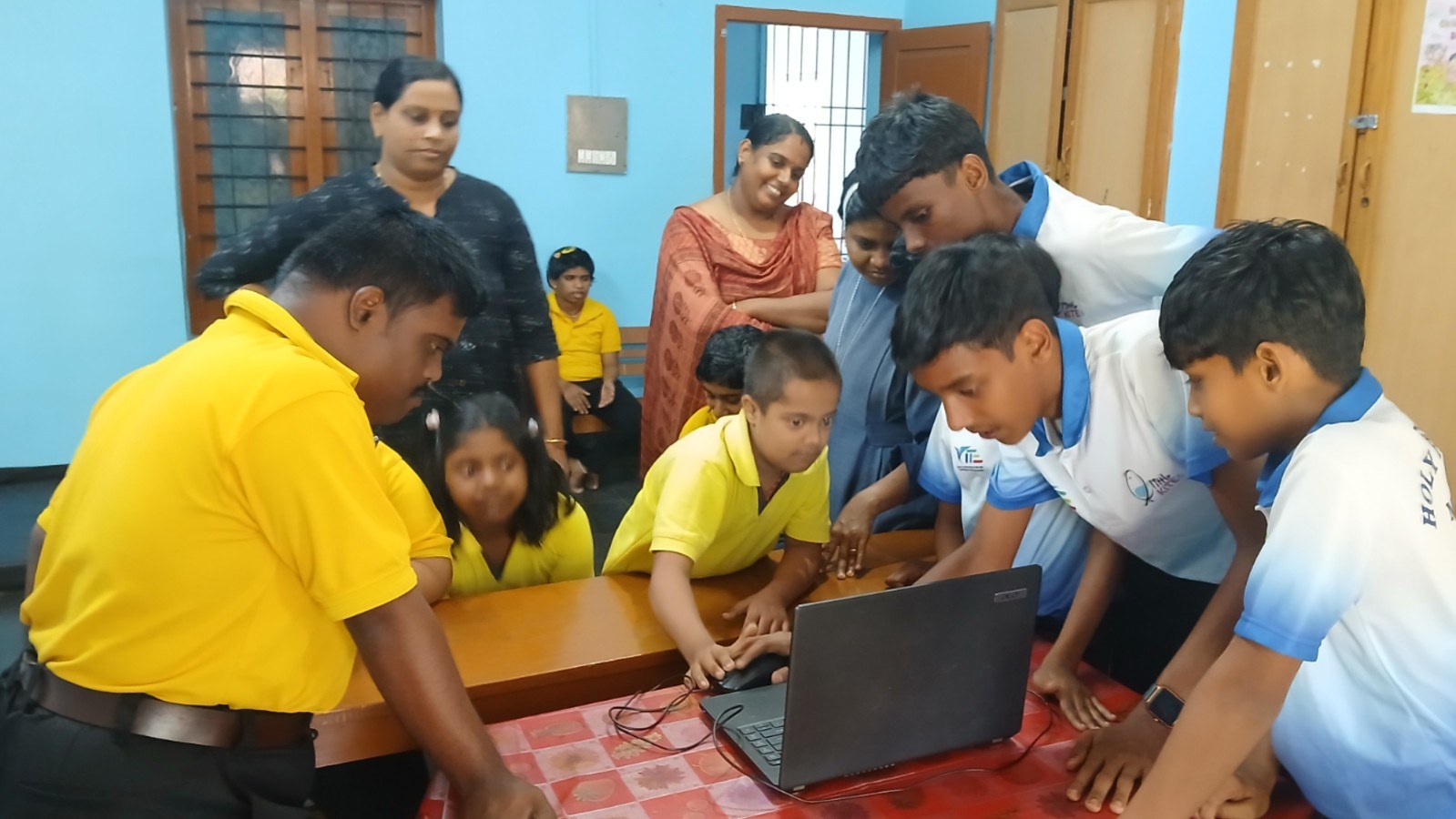 Buds School Visit by Little Kites Mentors